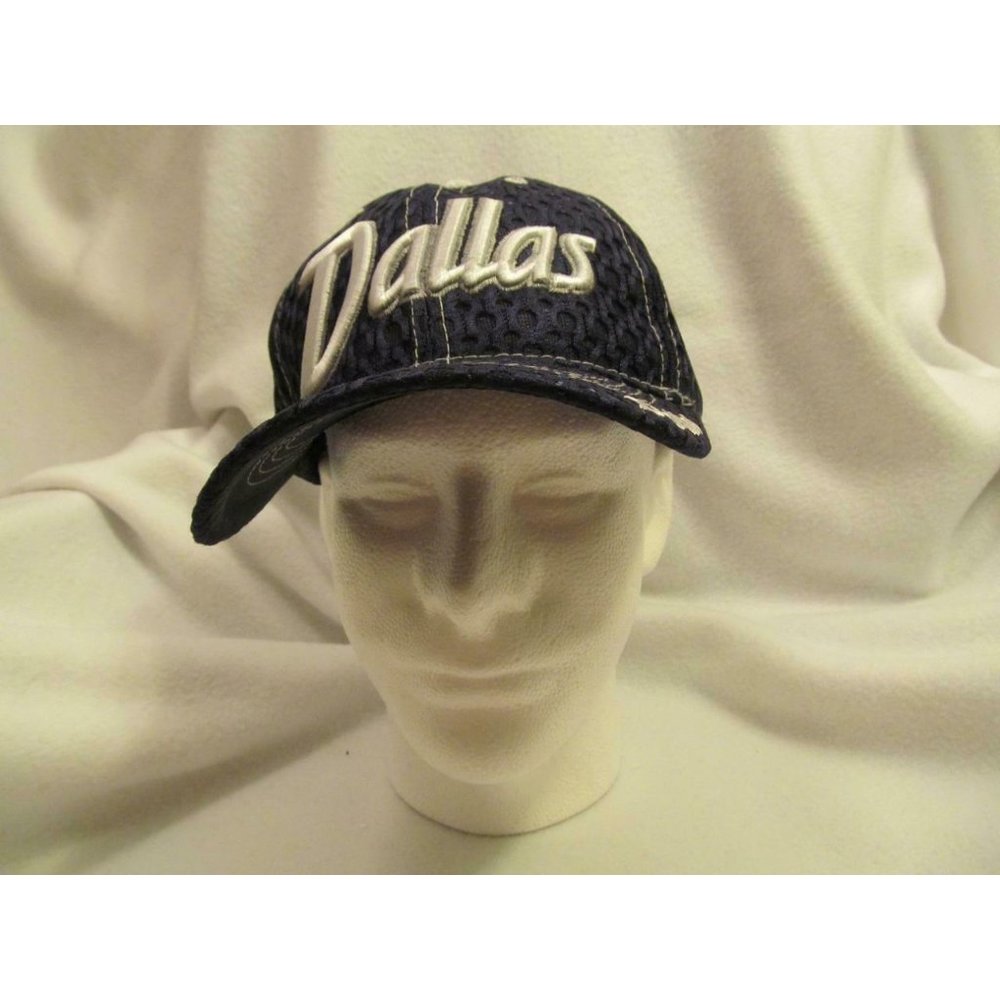 Dallas Trucker Cap Blue/White Hook & Loop Fastener